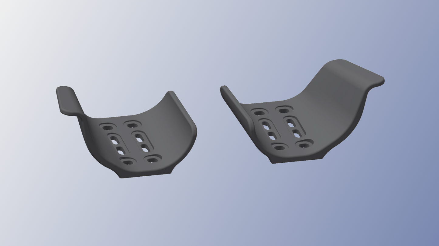 Ergonomic Aero Armpads SLS
