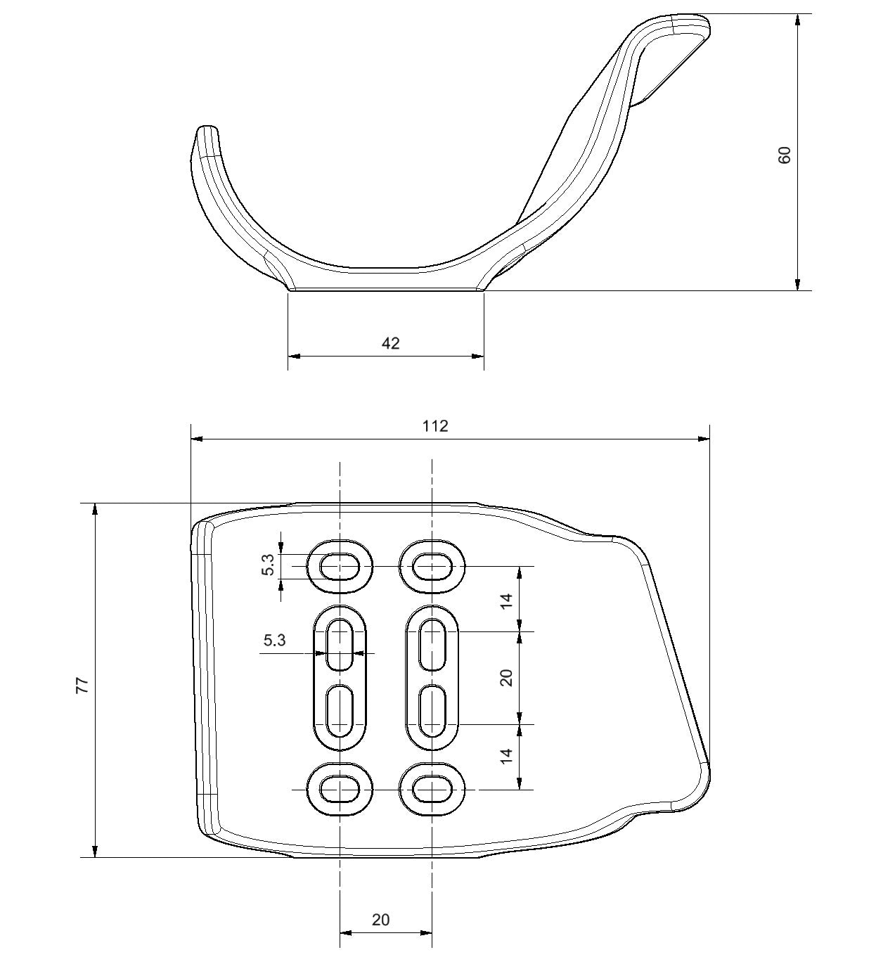 Ergonomic Aero Armpads SLS